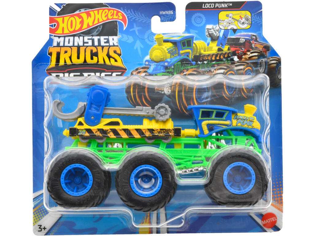 Véhicule Hot Wheels Monster Trucks Big Rigs