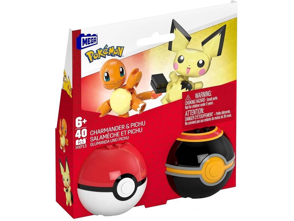 Méga Pokémon Pack 2 Pokéballs Mattel HXP11