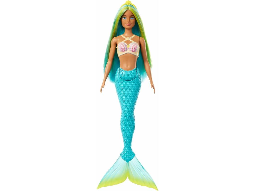 Barbie Sereia Com Cauda Rígida de Mattel HRR02