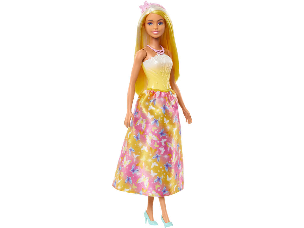 Barbie Principessa con gonna Mattel HRR07