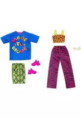 Barbie Pack 2 Looks De Moda Mattel GWC32