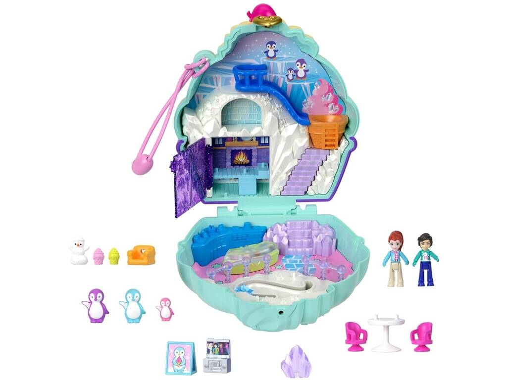 Polly Pocket 35º Aniversário Cofre com Figuras Mattel FRY35