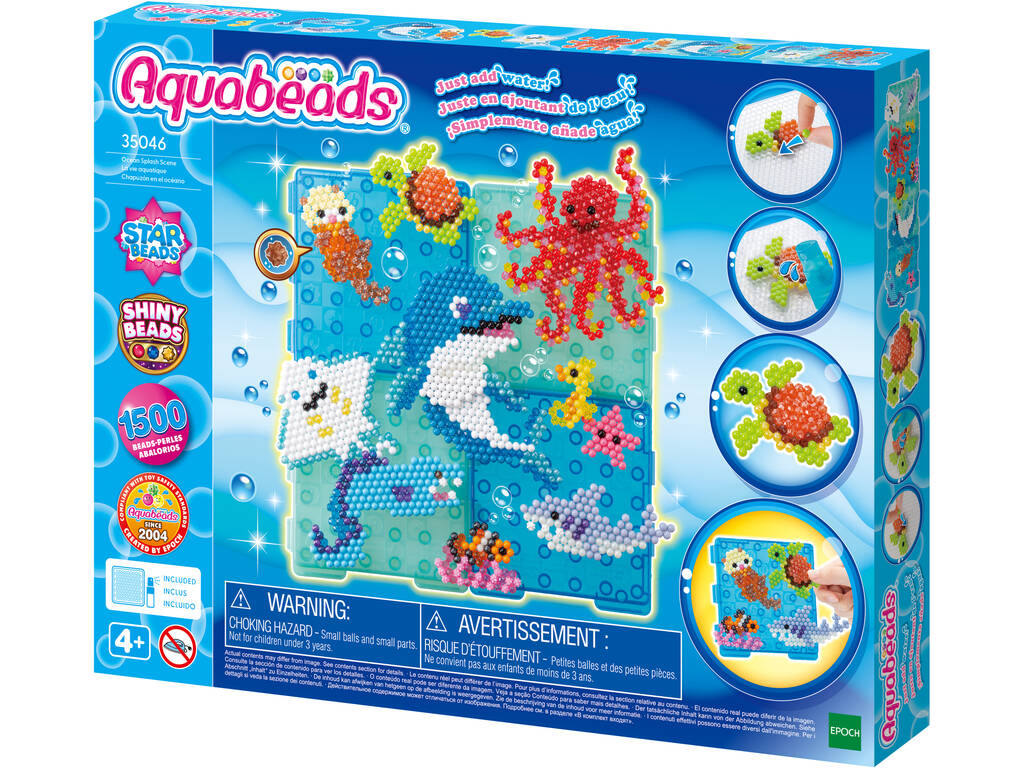 Aquabeads Mundo Marinho Epoch Para Imaginar 35046