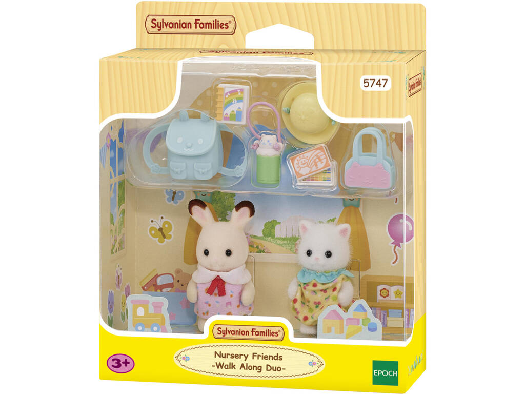 Sylvanian Families Amici dell'asilo che camminano insieme Epoch Para Imaginar 5747