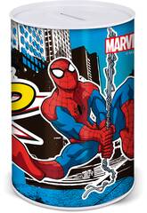 Salvadanaio in metallo Spiderman Stor 44785