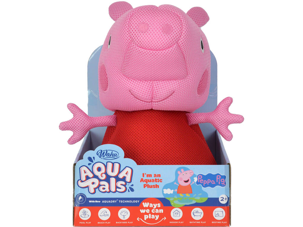 Wahu Plüsch Aqua Pals Peppa Pig Goliath 928603