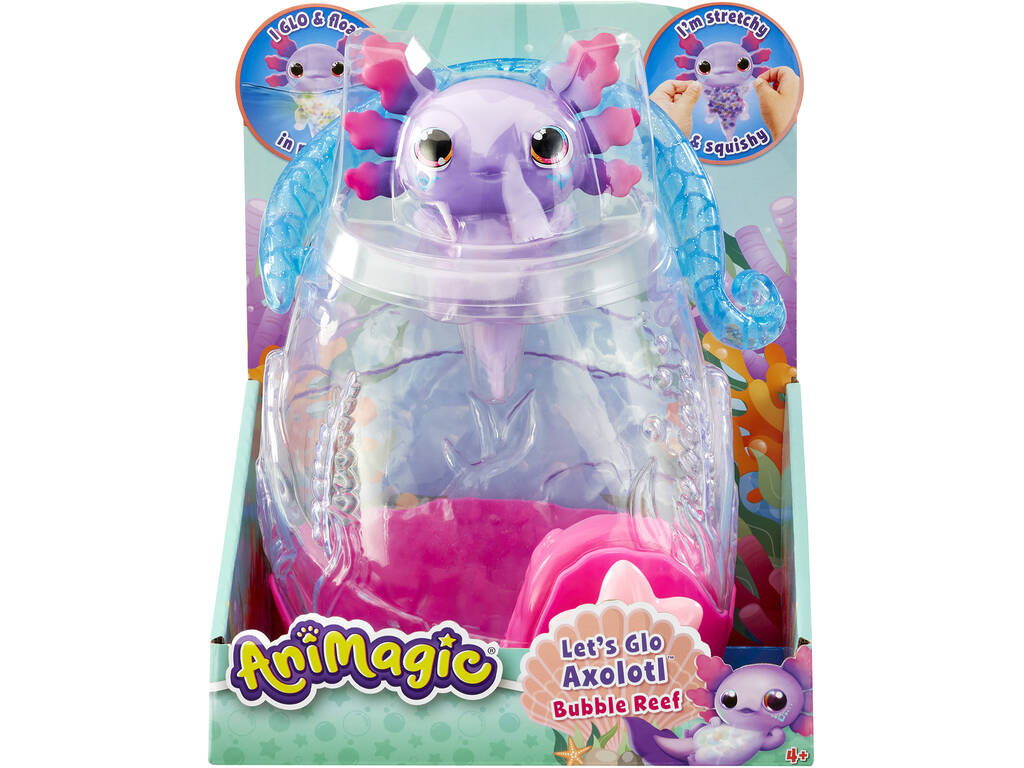 Animagic Aquarium Axolotl avec figurine Goliath 930943