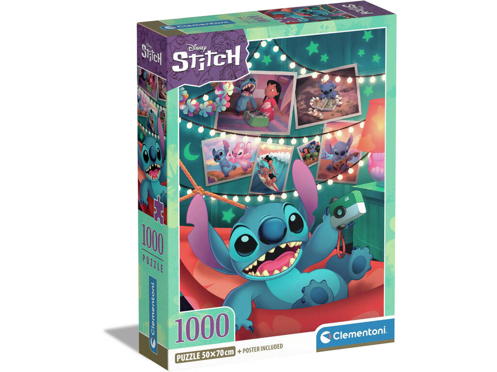 Puzzle 1000 Disney Stitch di Clementoni 39793