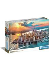 Puzzle 500 New York Compact de Clementoni 35543