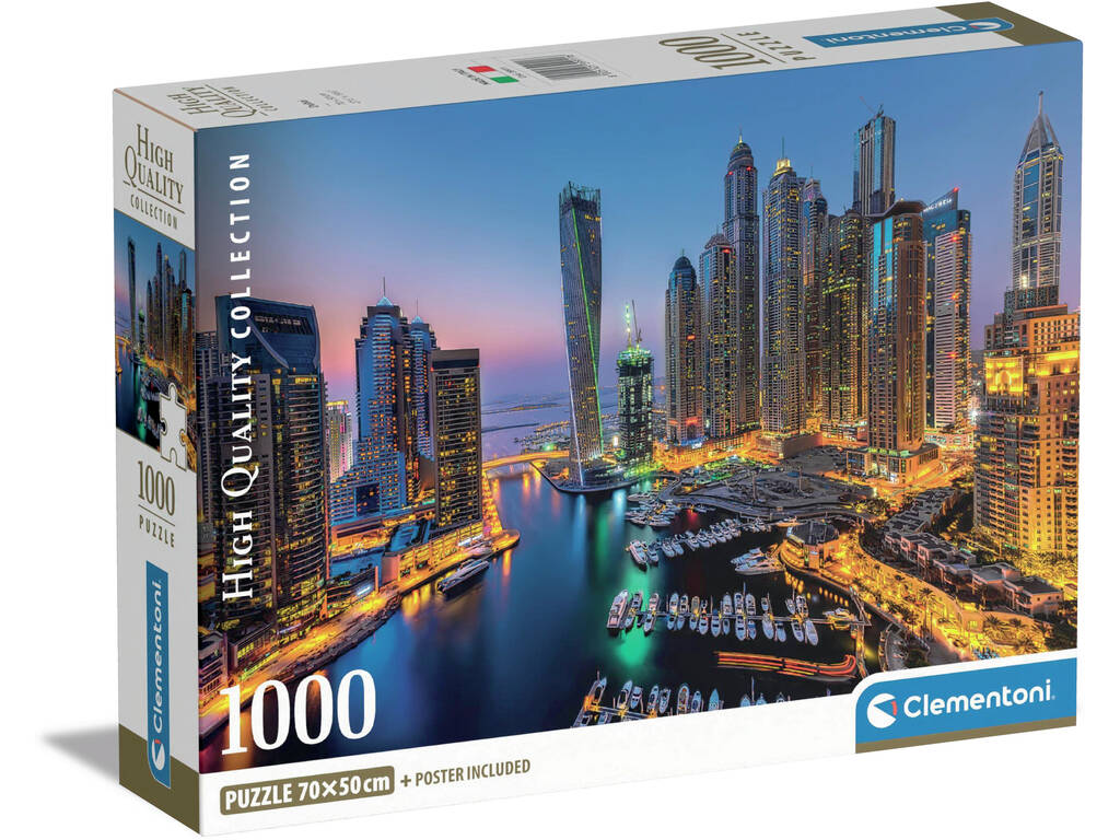 Puzzle 1000 Dubai de Clementoni 399911