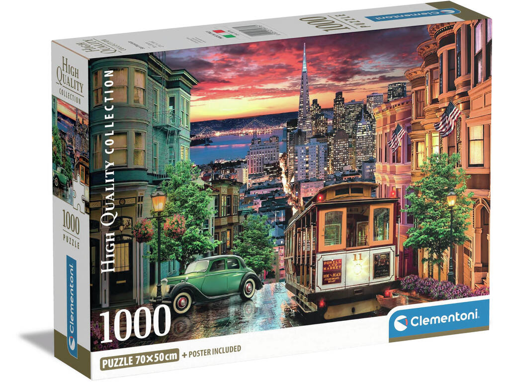 Puzzle 1000 San Francesco di Clementoni 39776