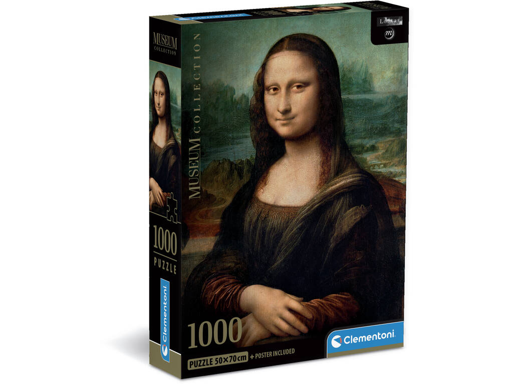 Casse-tête 1000 Leonardo Gioconda 39708