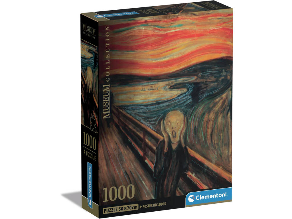 Puzzle 1000 L'Urlo Di Munch di Clementoni 39791