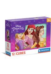 Puzzle Cubes 12 Disney Princesse Clementoni 41197