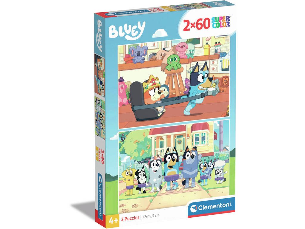 Puzzle 2x60 Bluey Clementoni 24813