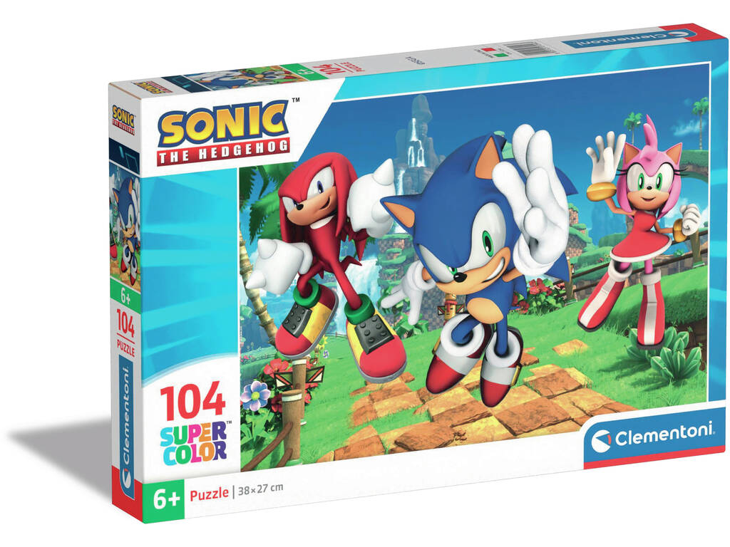 Puzzle 104 Sonic 2 von Clementoni 27256