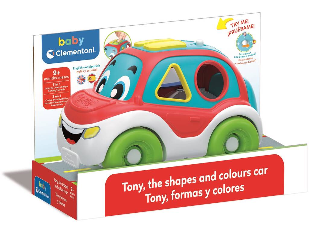 Tony, Formas y Colores Clementoni 61557