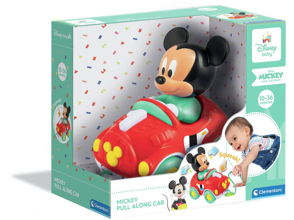 Arraste Baby Mickey Clementoni 17208