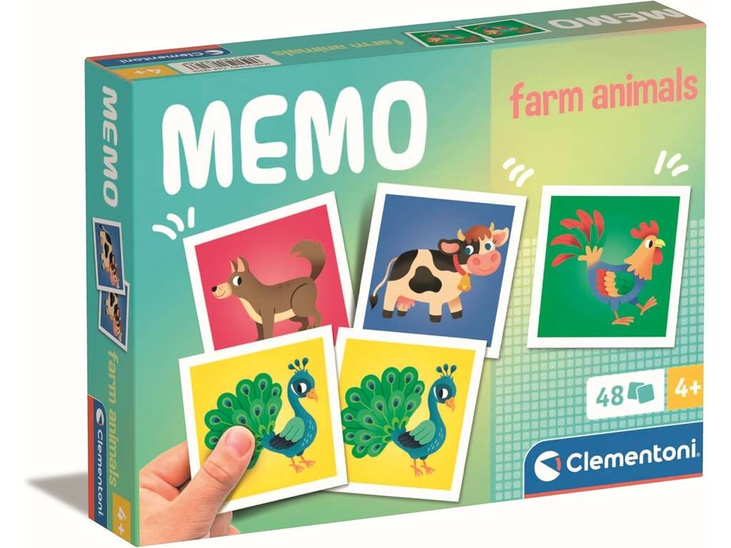 Memo Animais da Quinta Animados