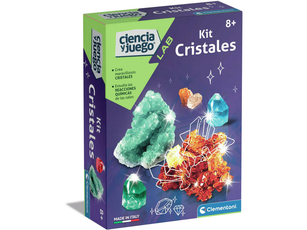 Ciência e Jogo Kit Cristais Clementoni 55533