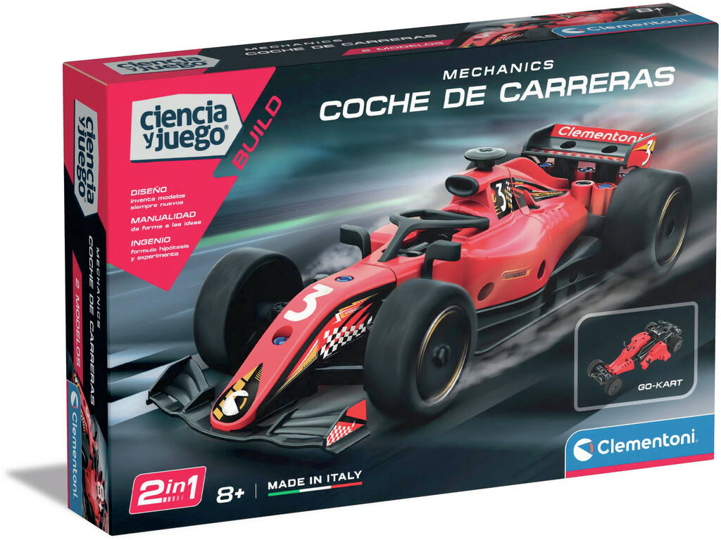 Scienza e Gioco Meccanica Auto da Corsa Clementoni 55525