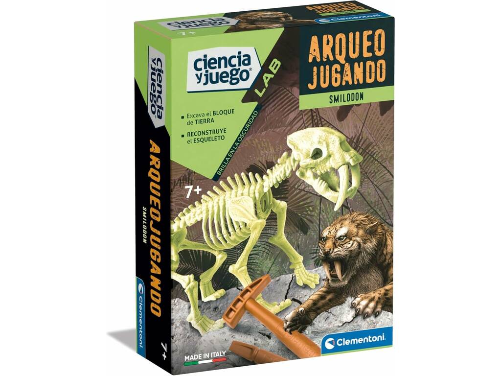 Arqueojogando Smilodon Fosforescente