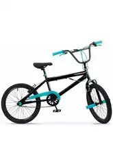 Bicicleta 20” BMX Roda Fina Preta e Azul Toimsa 547