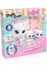 Deco Craft Familia Unicornio