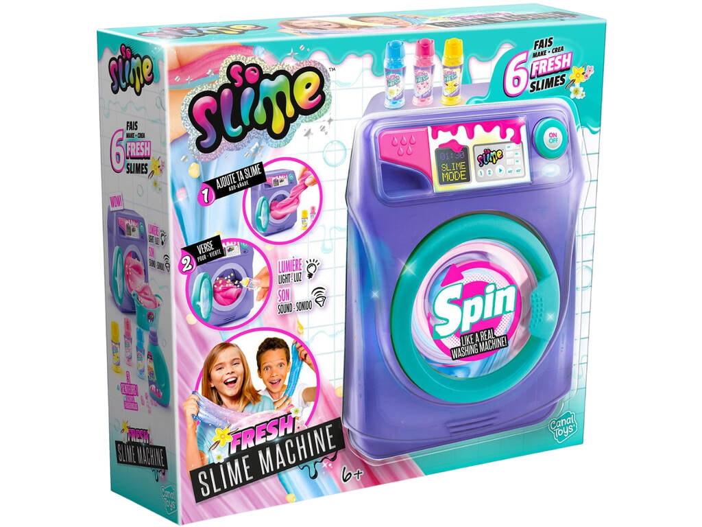 Arts And Crafts Slime Tie And Dye Machine con Odore di Canal Toys SSC244