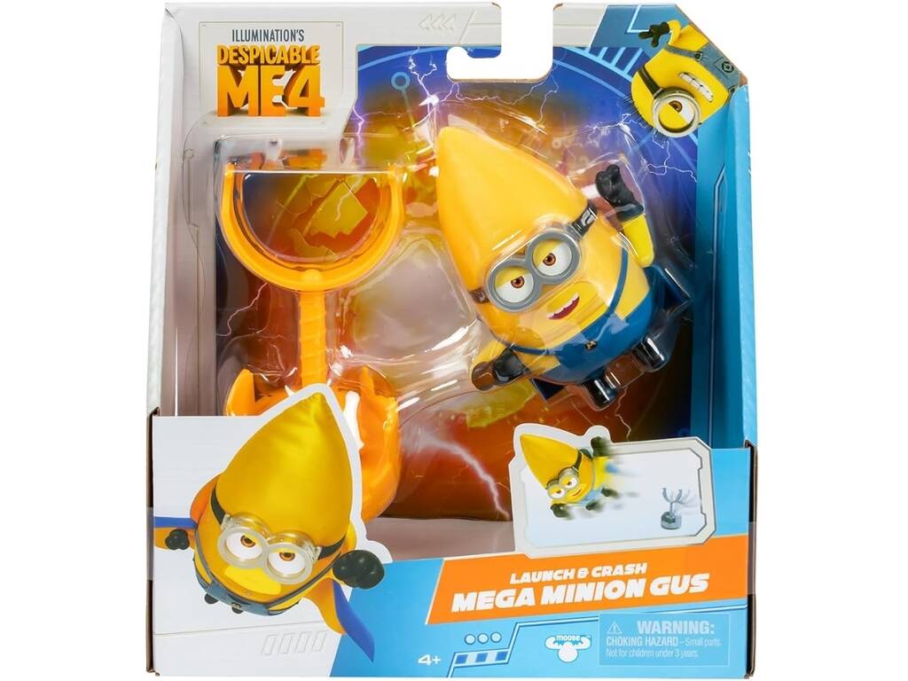 Gru 4 O meu Vilão Favorito Figura com Acessório Famosa MN403000