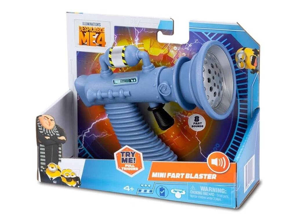 Gru 4 My Favourite Villain Famosa Mini Fart Gun MN402000