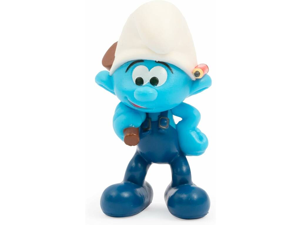 Smurfs Casa com Figura Surpresa Famosa PUF13000