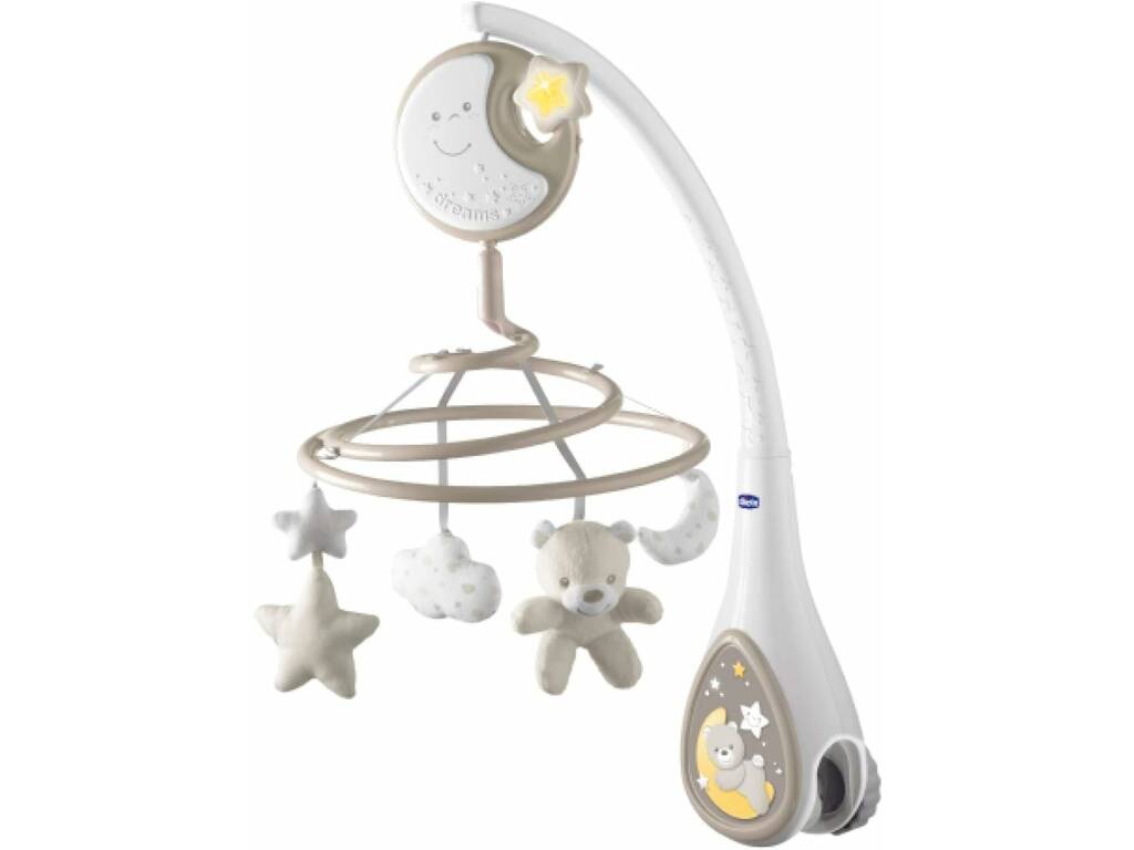 Mobile pour berceau Next2Dreams 3 en 1 avec lumière et sons