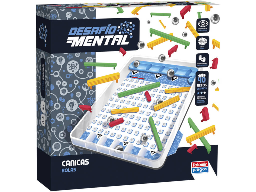 Jeu de billes Falomir's Mental Challenge 34010