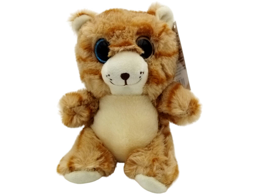 Peluche 14 cm Gato Beige