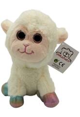 imagen Peluche 22 cm Olhos Brilhantes Ovelha