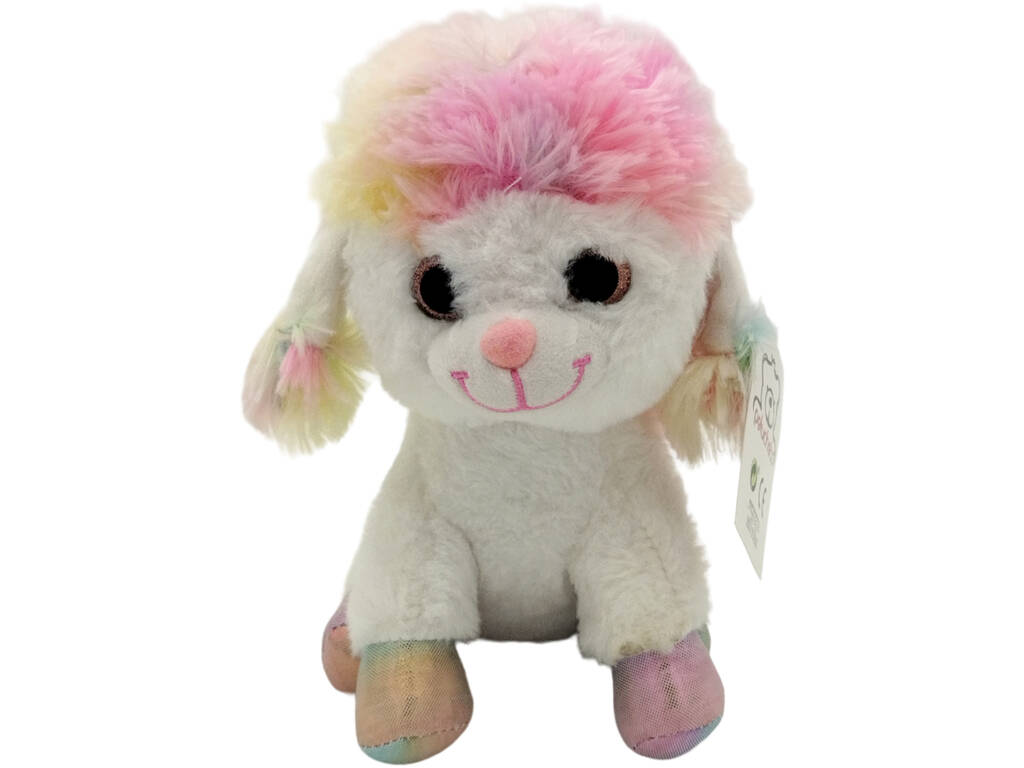 Peluche 22 cm Ojos Brillantes Perro