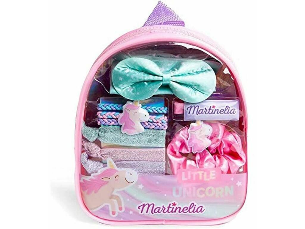 Martinelia Sac à dos avec accessoires pour cheveux de licorne par Martinelia 80083C