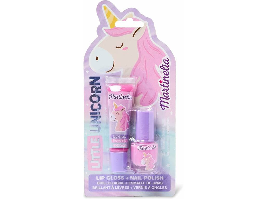 Martinelia Duo Belleza Pinta Uñas y Brillo de Labios Pequeño Unicornio 11932