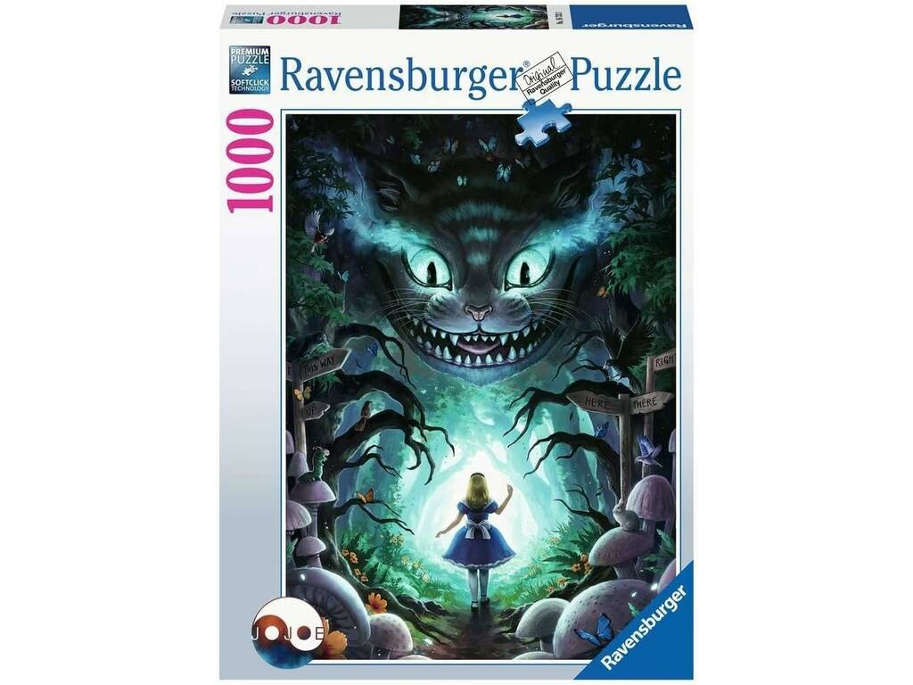 Puzzle 1000 pièces Aventures d'Alice Ravensburger 16733