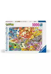 Puzzle 1000 pièces Pokémon Ravensburger 17577