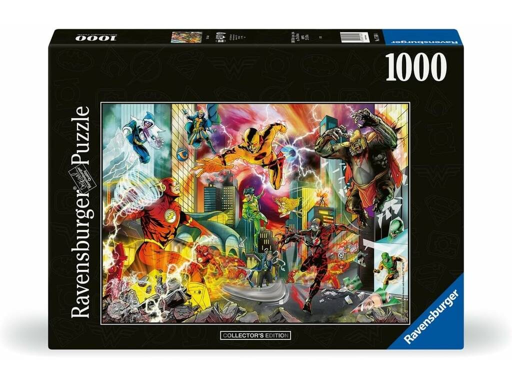 Puzzle 1000 Peças The Flash Edição de Colecionador Ravensburger 17560