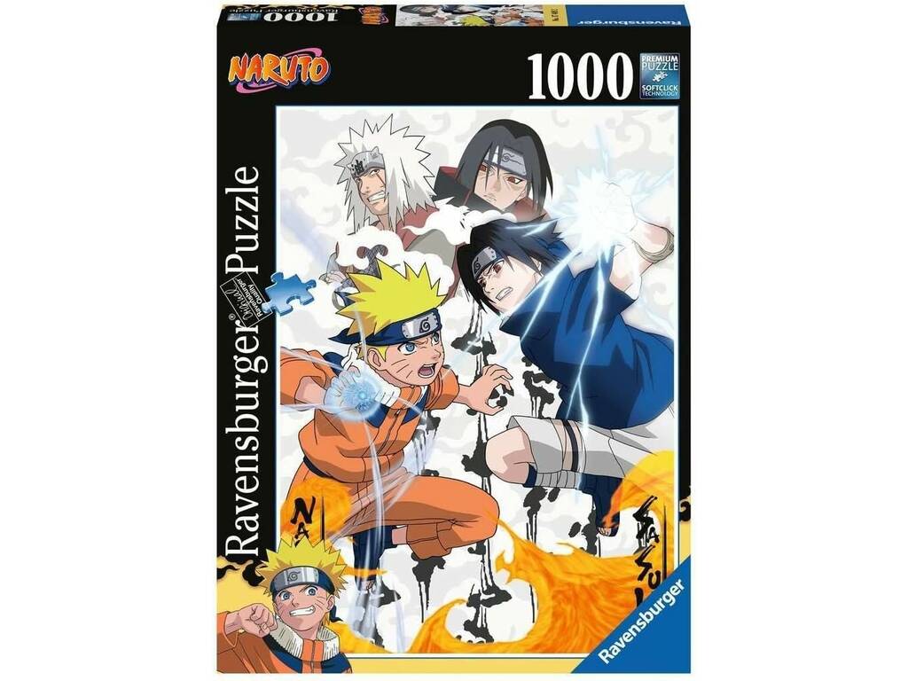 Puzzle 1000 pièces Naruto Ravensburger 17449