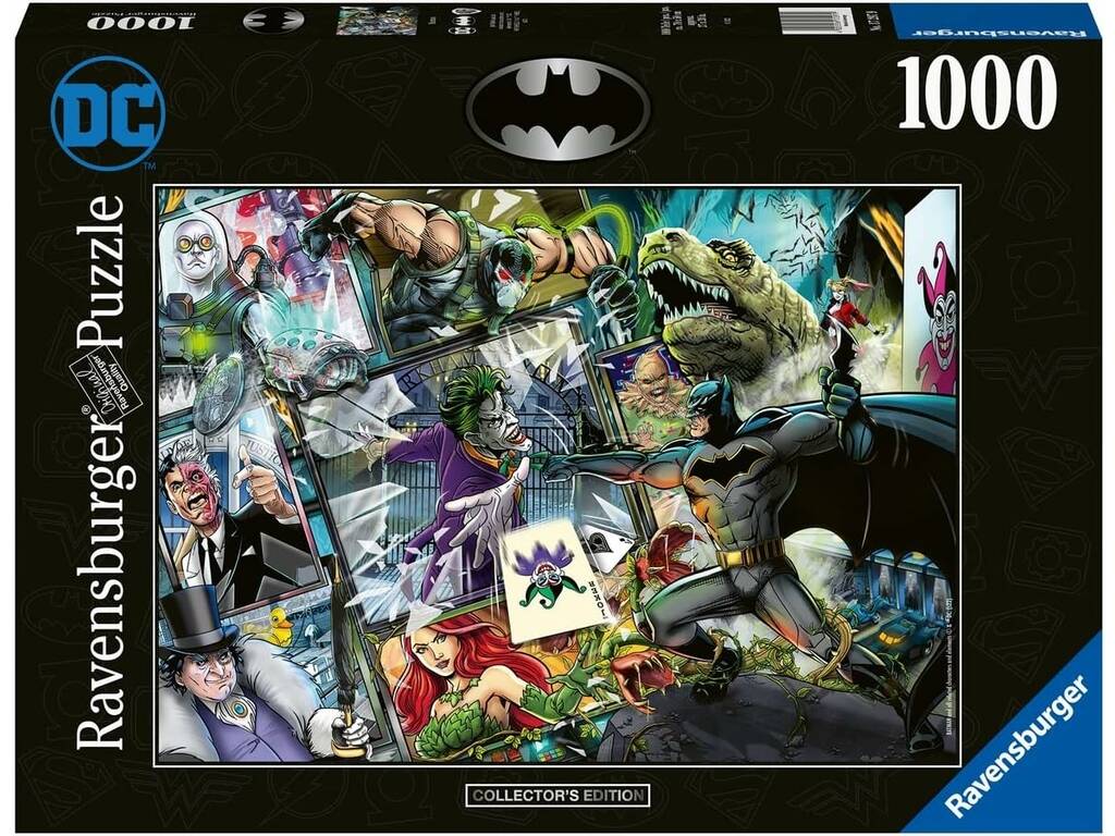 Puzzle 1000 pezzi Batman Edizione Collezionista Ravensburger 17297