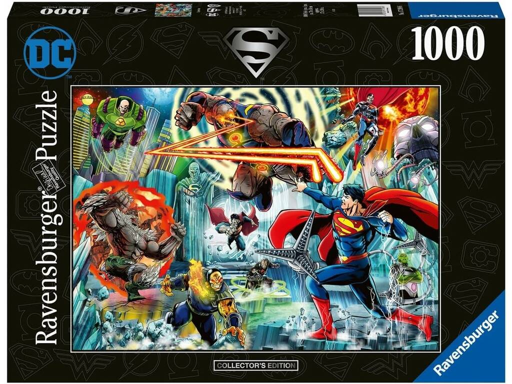 Puzzle 1000 pezzi Superman Edizione Collezionista Ravensburger 17298