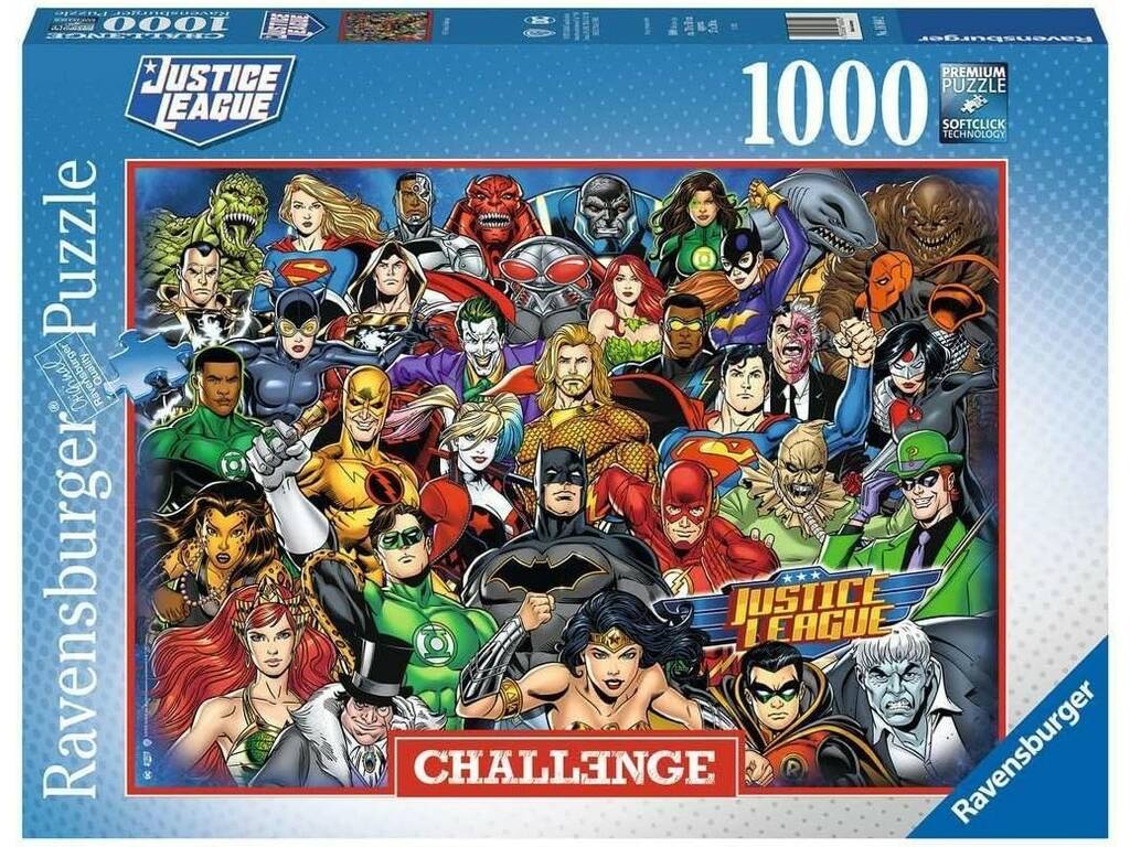 Puzzle 1000 pièces DC Comics Challenge Ravensburger 16884