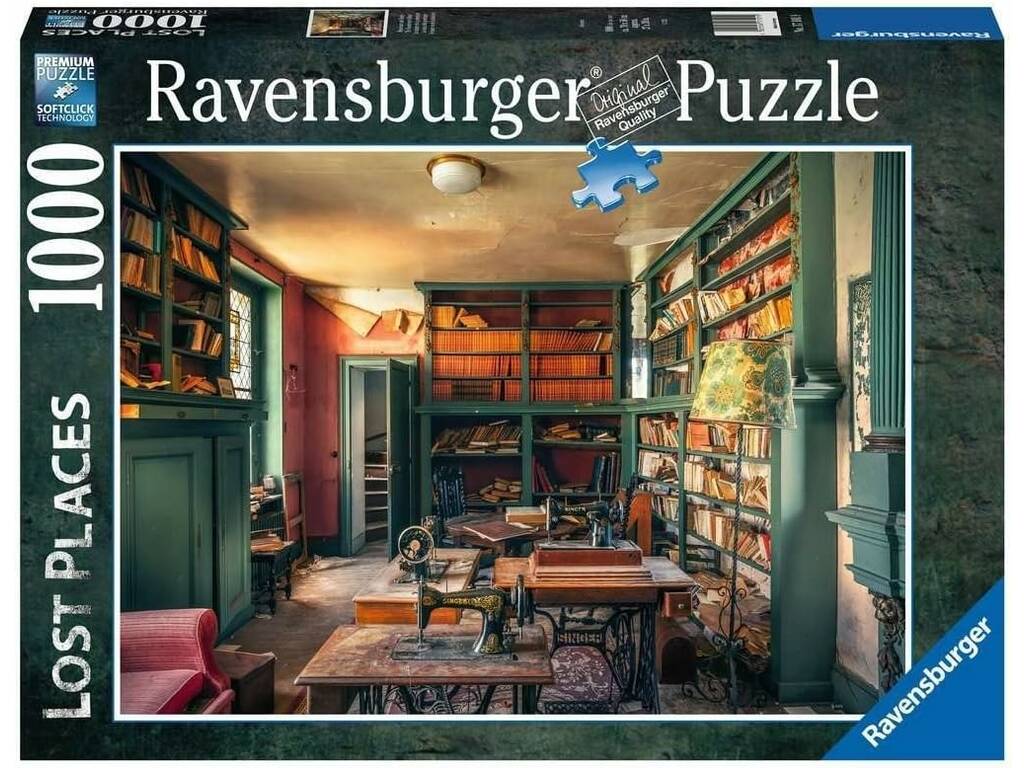 Puzzle 1.000 Peças O Quarto da Governanta Ravensburger 17101