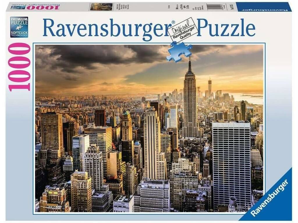 Puzzle 1.000 Peças Fantástica Nova Iorque de Ravensburger 19712