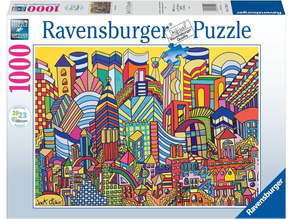 Puzzle 1.000 Peças Boston 2189, Jack Ottanio de Ravensburger 17591