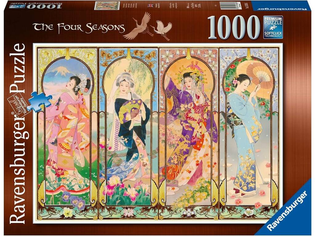 Puzzle 1 000 pièces Les Quatre Saisons de Ravensburger 16768